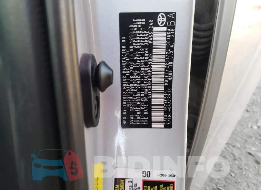 5YFBURHE3HP639038 Photo# 10