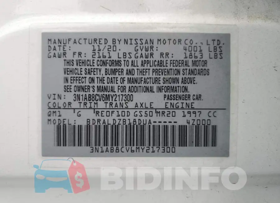 3N1AB8CV6MY217300 Photo# 10