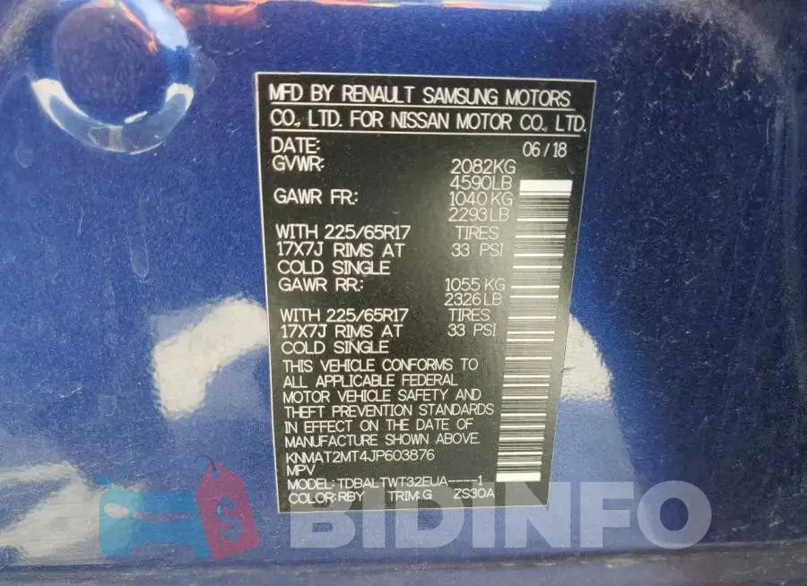 KNMAT2MT4JP603876 Photo# 10