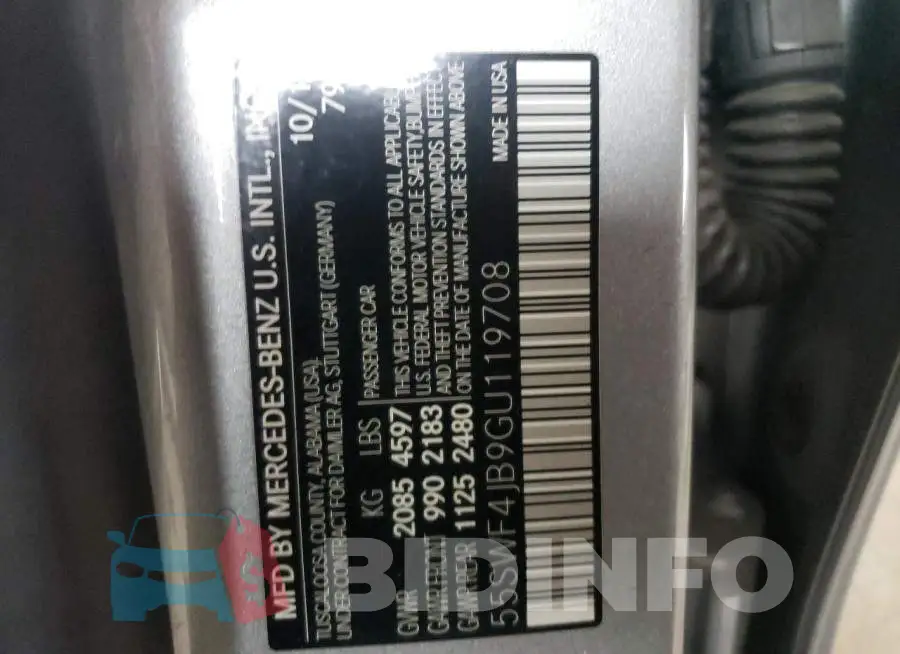 55SWF4JB9GU119708 Photo# 10