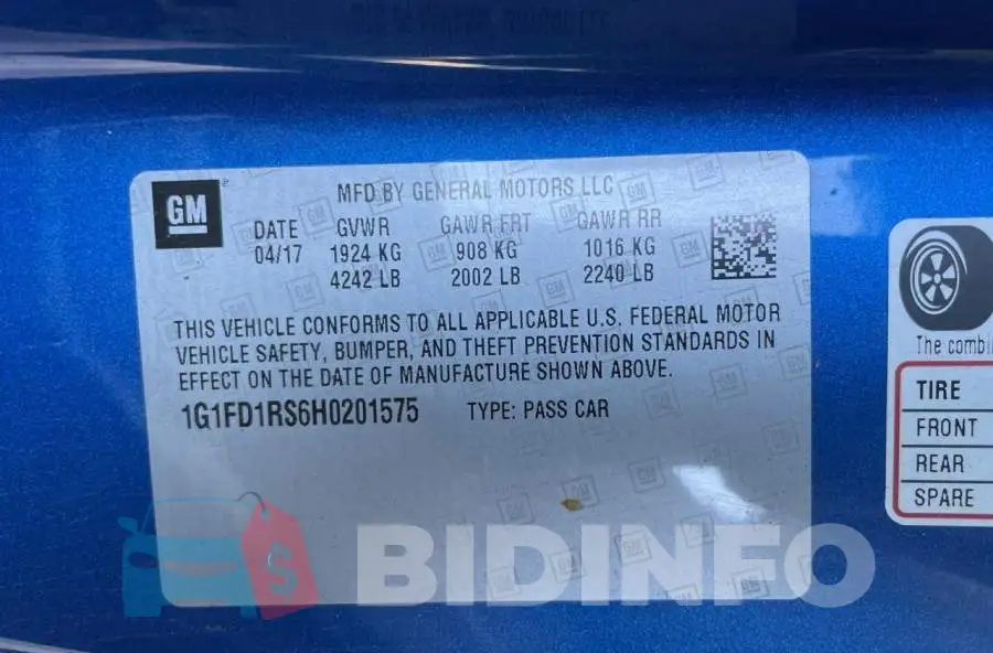 1G1FD1RS6H0201575 Photo# 10