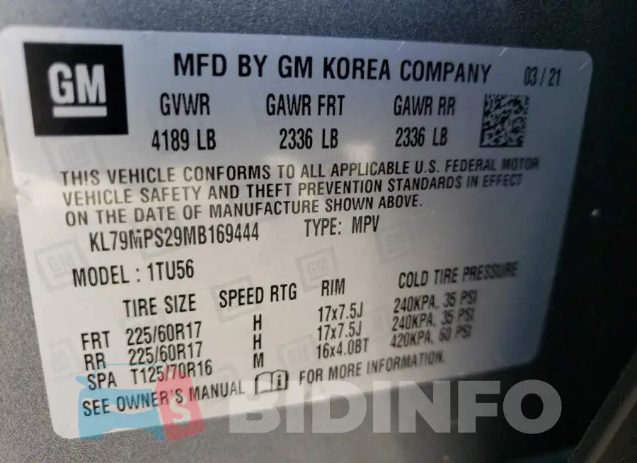 KL79MPS29MB169444 Photo# 10