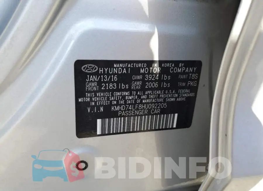 KMHD74LF8HU092205 Photo# 10