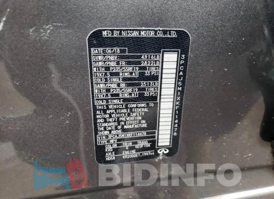 3PCAJ5M1XKF114478 Photo# 10