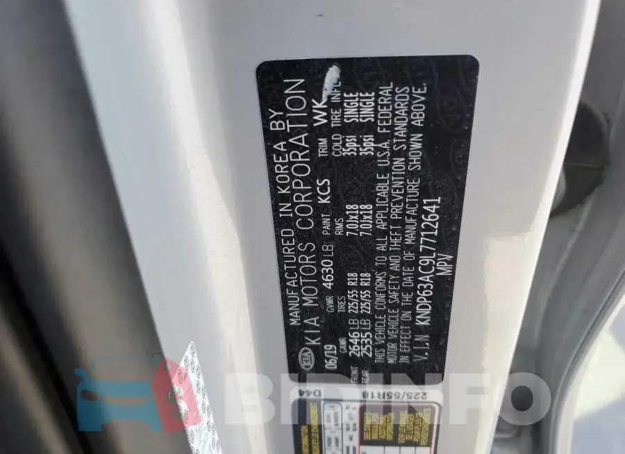 KNDP63AC9L7712641 Photo# 10