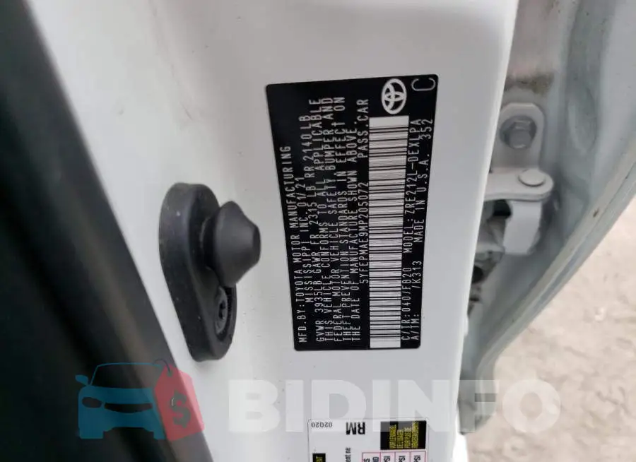 5YFEPMAE9MP205072 Photo# 10