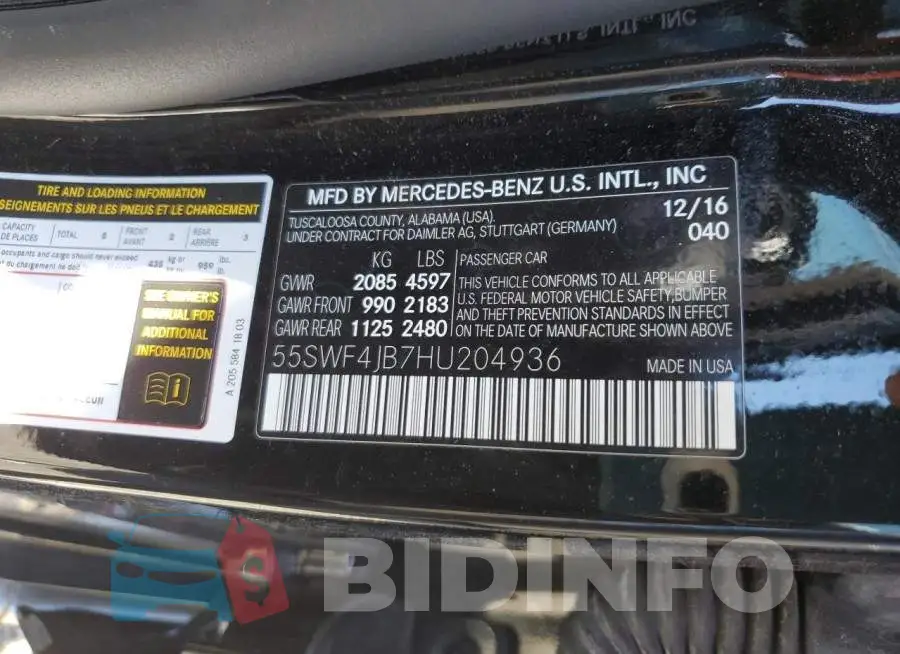 55SWF4JB7HU204936 Photo# 10