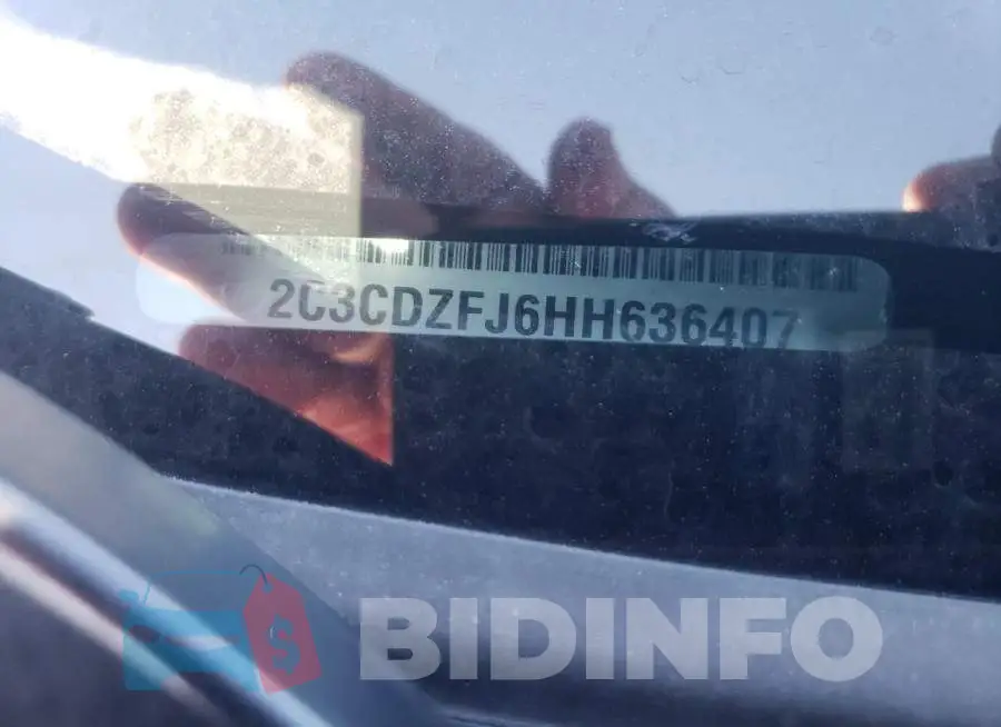 2C3CDZFJ6HH636407 Photo# 10