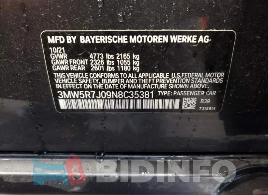 3MW5R7J09N8C35381 Photo# 10