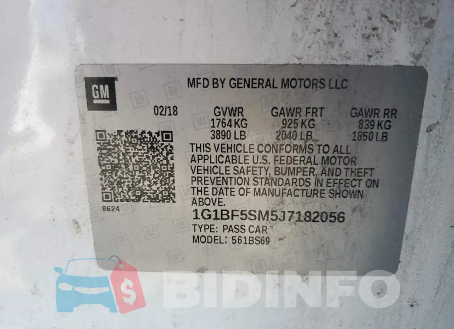 1G1BF5SM5J7182056 Photo# 10
