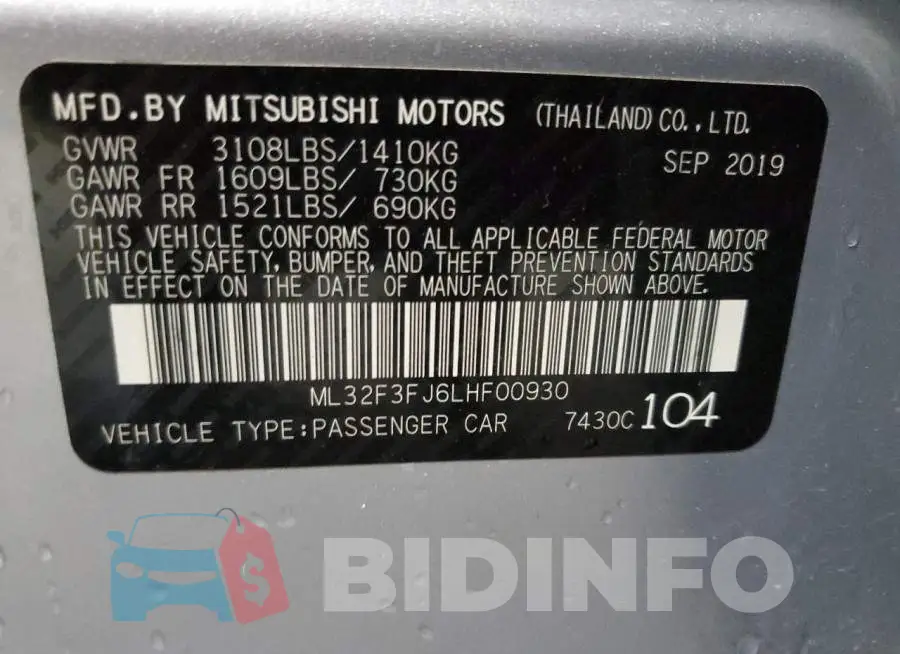 ML32F3FJ6LHF00930 Photo# 10