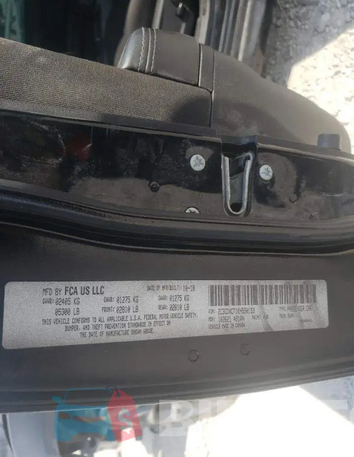 2C3CDXCT1KH550133 Photo# 10