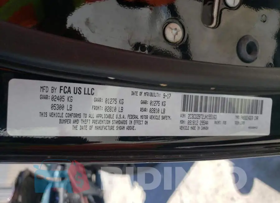 2C3CDZBT2JH155163 Photo# 10