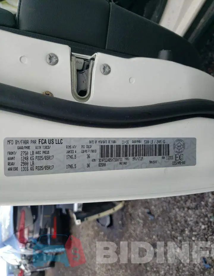 3C4PDCAB5HT560731 Photo# 10