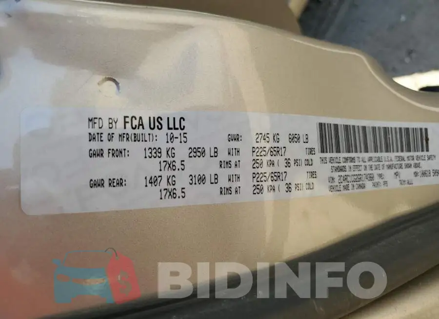 2C4RC1CG2GR174360 Photo# 10