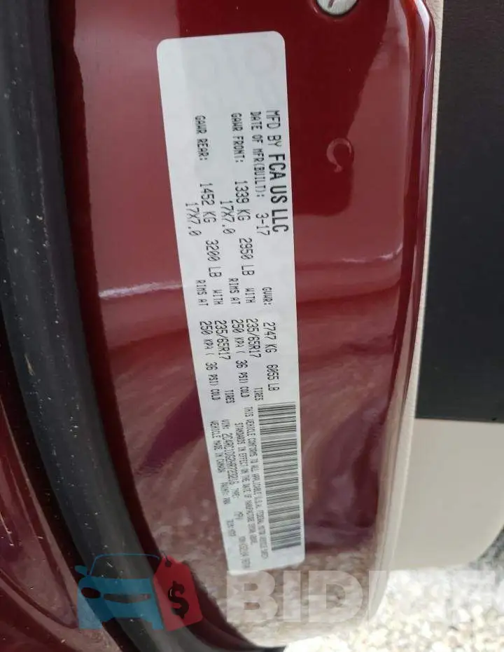 2C4RC1DG2HR723216 Photo# 10