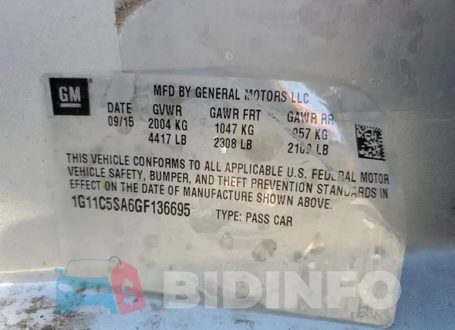 1G11C5SA6GF136695 Photo# 10