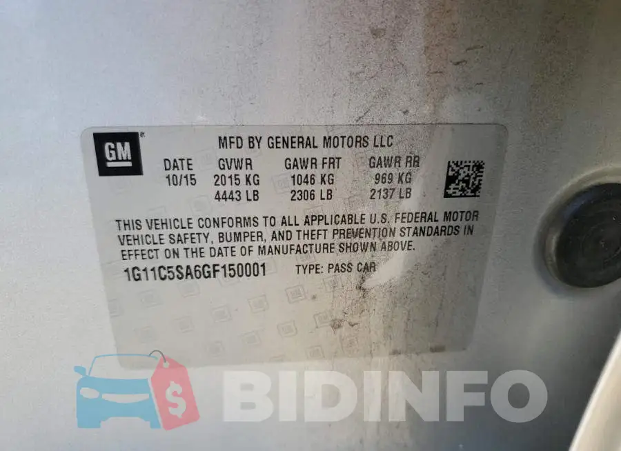 1G11C5SA6GF150001 Photo# 10