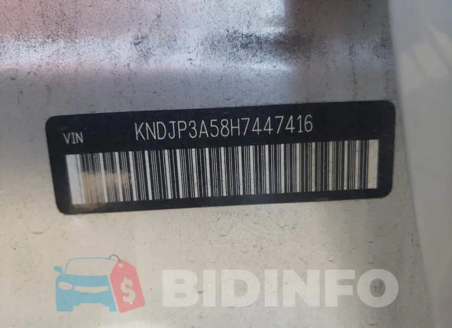 KNDJP3A58H7447416 Photo# 10