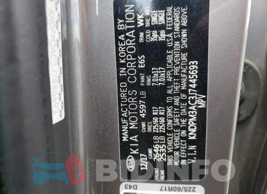 KNDPM3AC3J7445693 Photo# 10