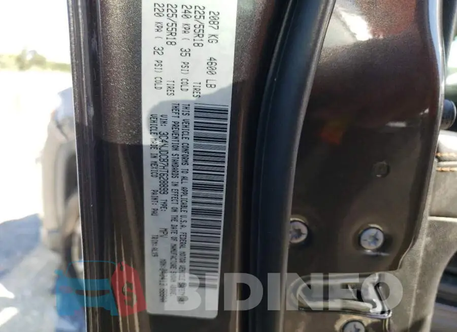 3C4NJDCB7HT628899 Photo# 10