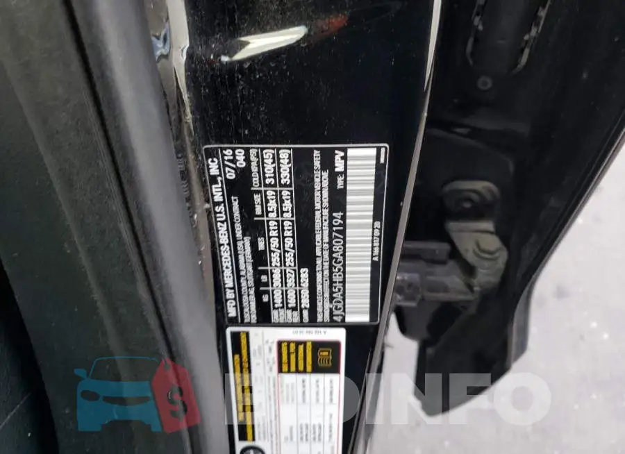 4JGDA5HB5GA807194 Photo# 10