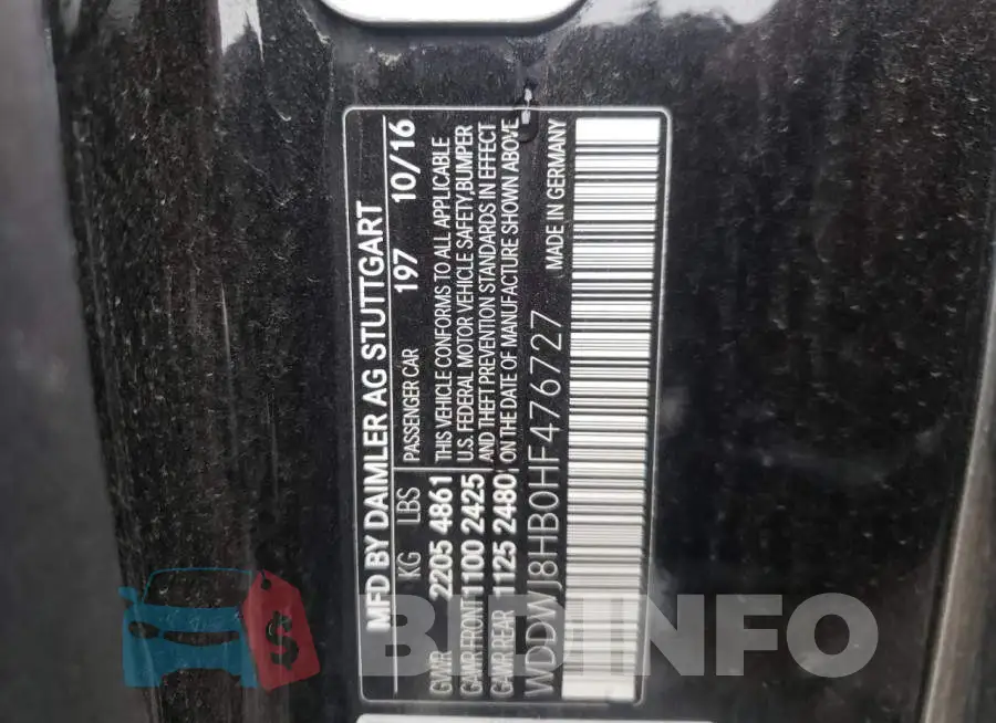 WDDWJ8HB0HF476727 Photo# 10