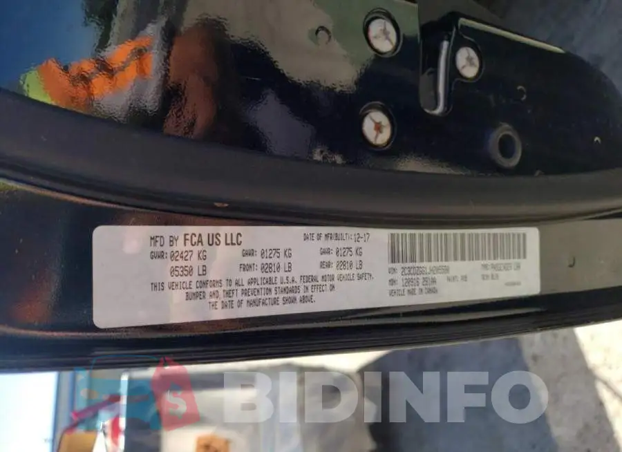 2C3CDZGG1JH205580 Photo# 10