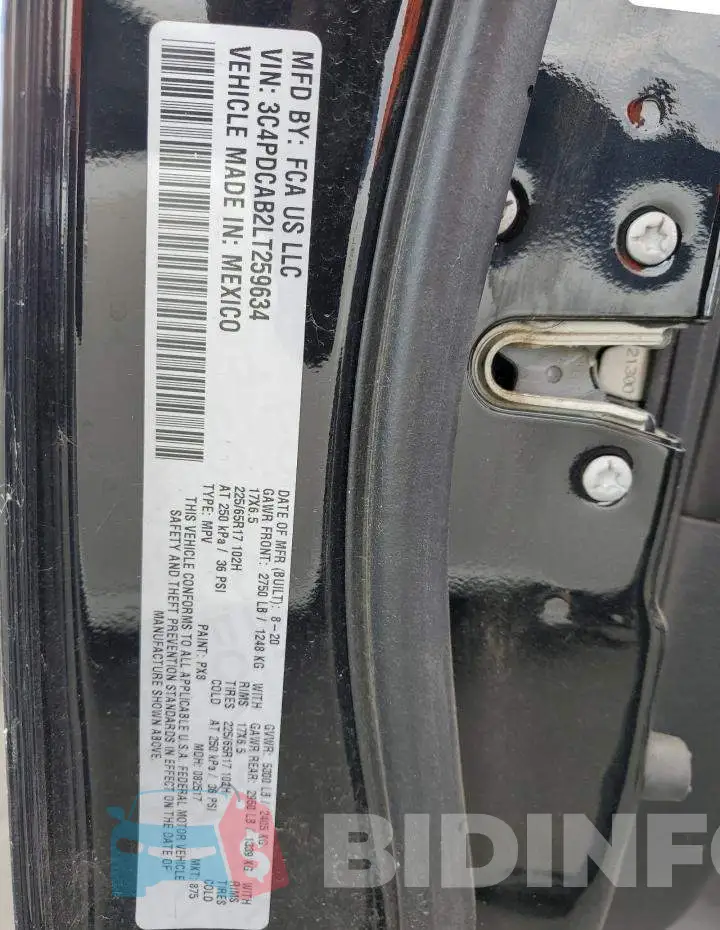 3C4PDCAB2LT259634 Photo# 10