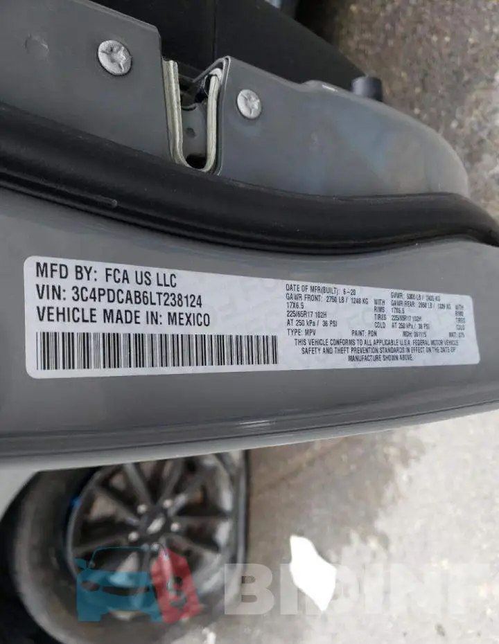 3C4PDCAB6LT238124 Photo# 10