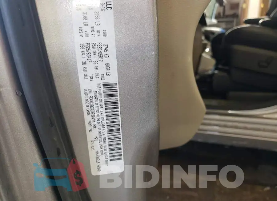 2C4RC1BGXGR290410 Photo# 10