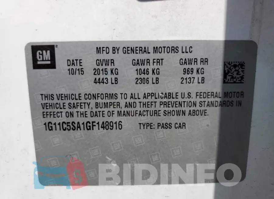 1G11C5SA1GF148916 Photo# 10
