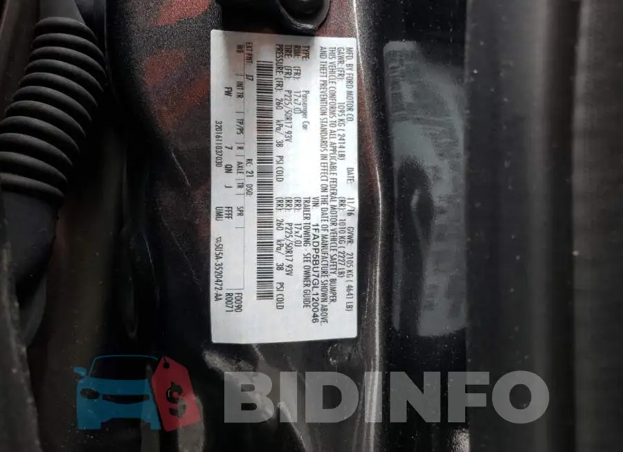 1FADP5BU7GL120046 Photo# 10