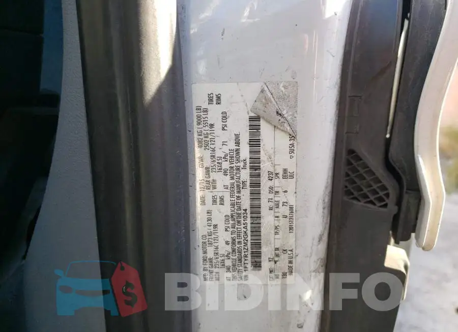 1FTYR1ZM2GKA51034 Photo# 10