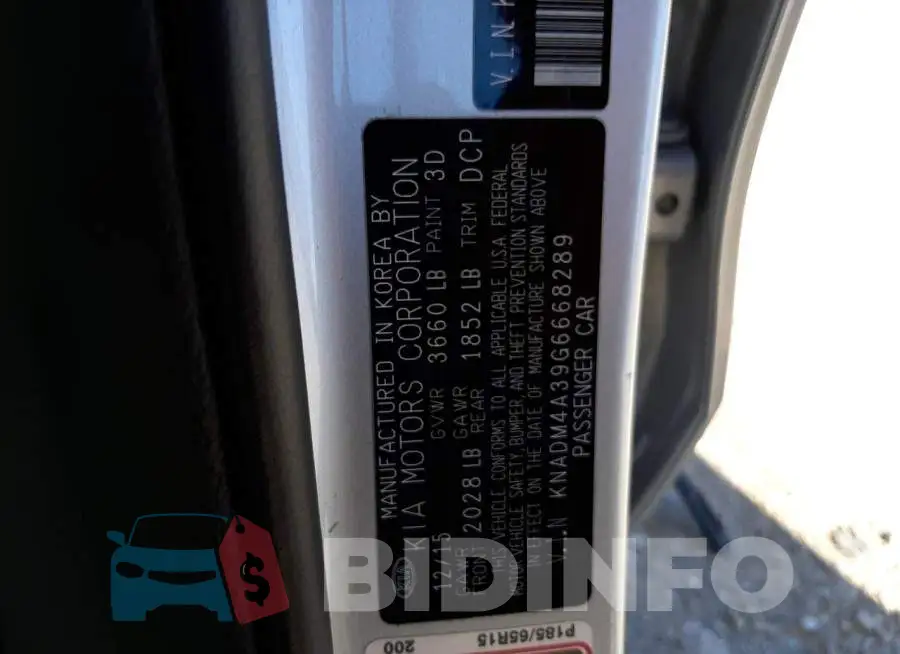 KNADM4A39G6668289 Photo# 10