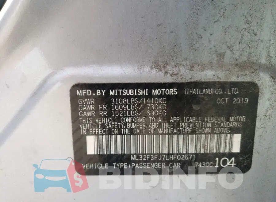 ML32F3FJ7LHF02671 Photo# 10
