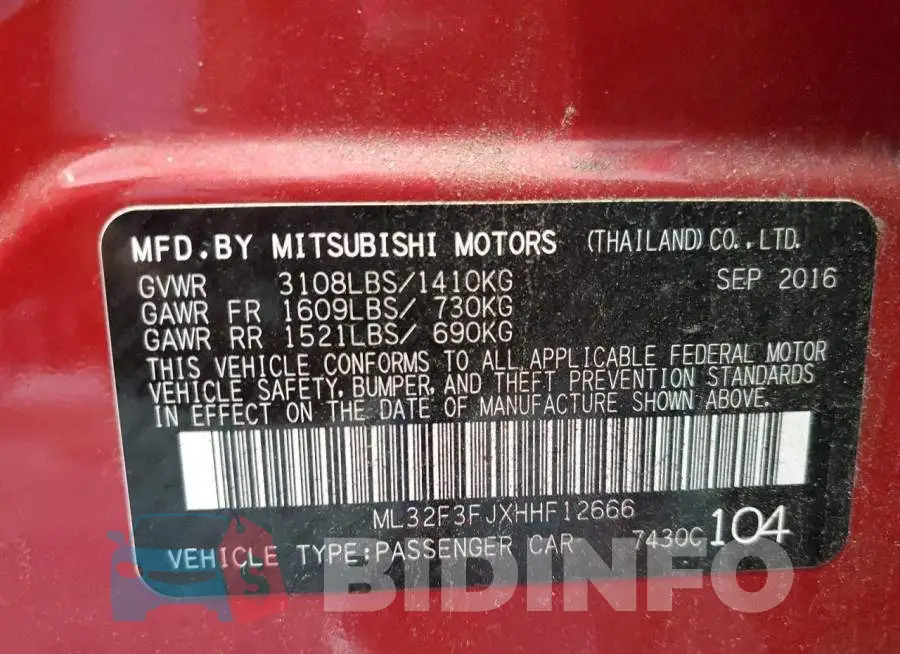 ML32F3FJXHHF12666 Photo# 10
