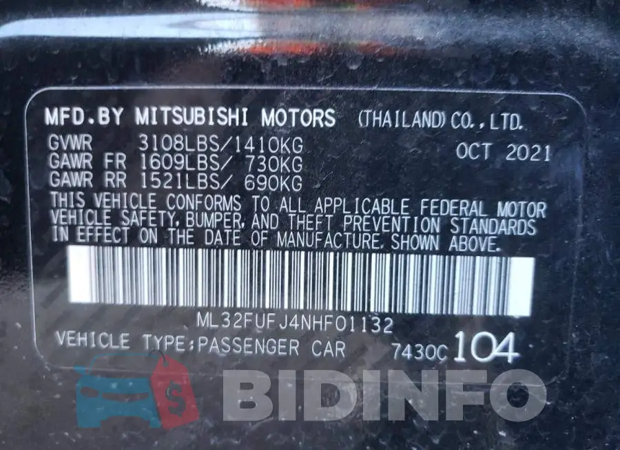 ML32FUFJ4NHF01132 Photo# 10