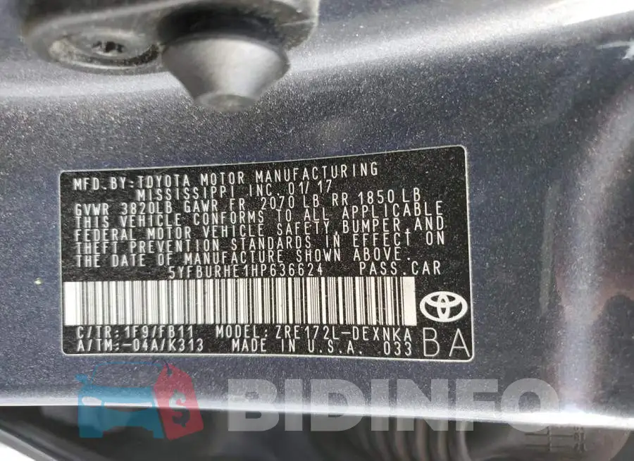 5YFBURHE1HP636624 Photo# 10