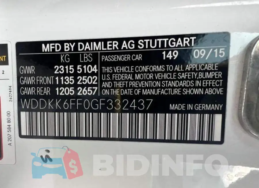 WDDKK6FF0GF332437 Photo# 10
