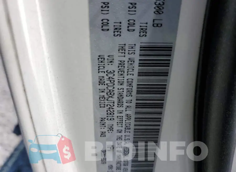 3C4PDCABXJT242819 Photo# 10