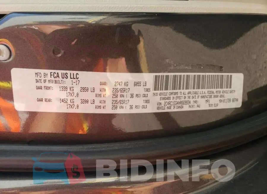 2C4RC1EG4HR669934 Photo# 10