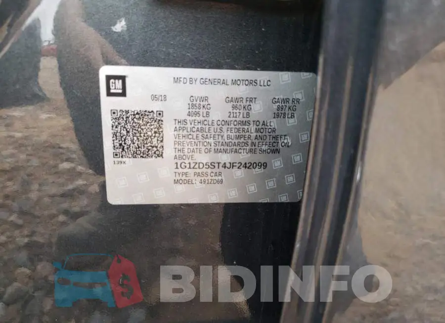 1G1ZD5ST4JF242099 Photo# 10
