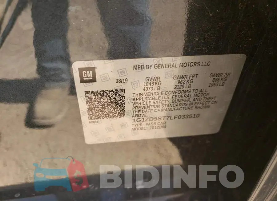 1G1ZD5ST7LF033510 Photo# 12