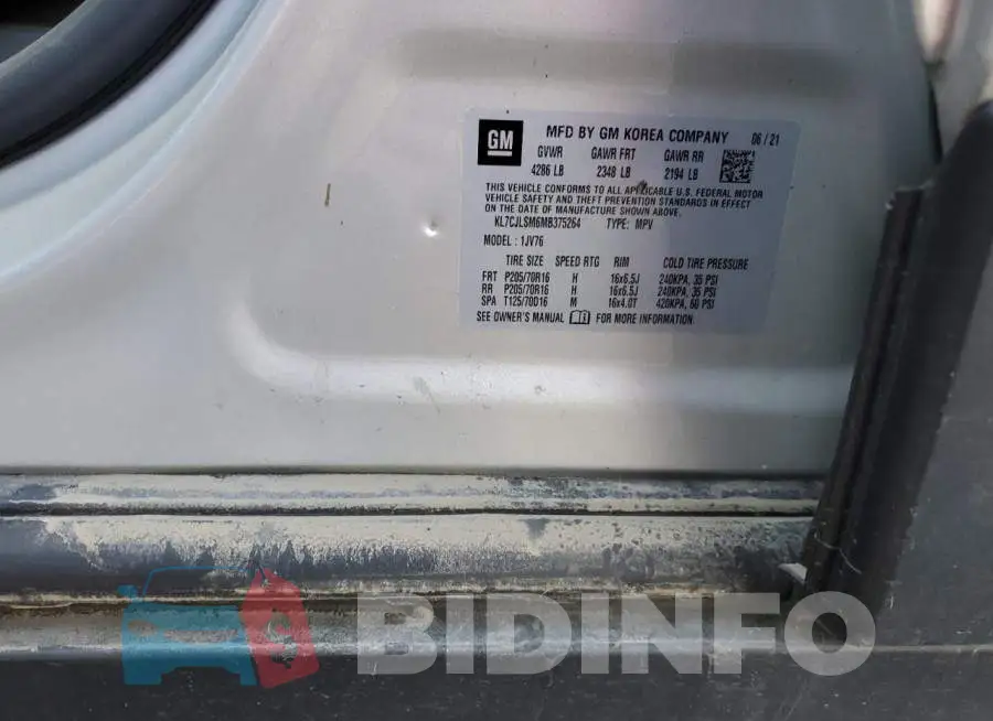 KL7CJLSM6MB375264 Photo# 10