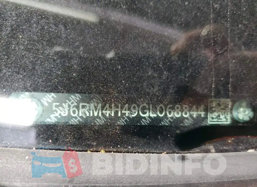 5J6RM4H49GL068844 Photo# 10
