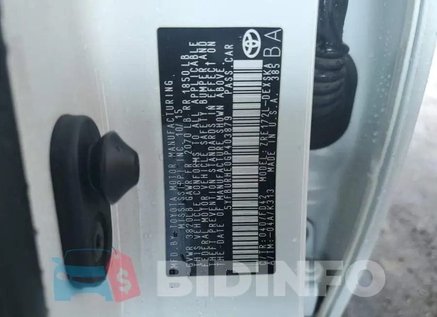 5YFBURHE0GP403879 Photo# 10