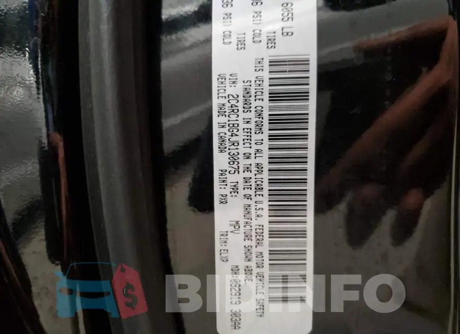 2C4RC1BG4JR130675 Photo# 10