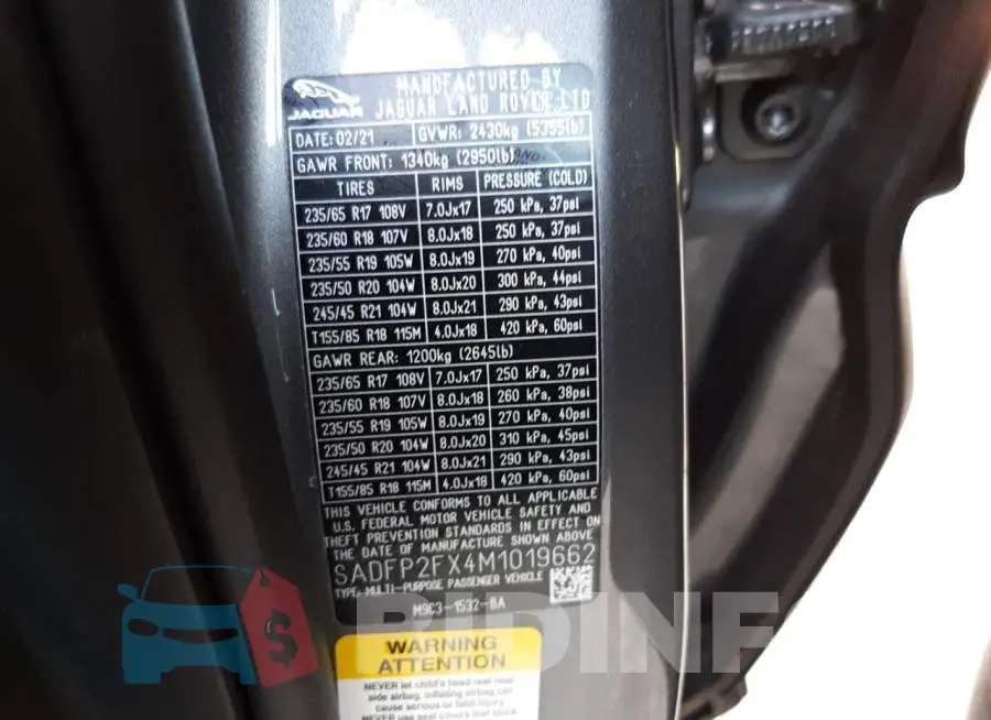 SADFP2FX4M1019662 Photo# 10