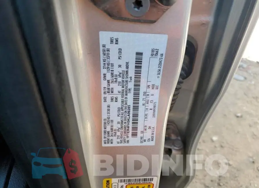 1FTER4FH5KLA99285 Photo# 10